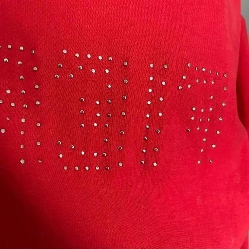 Forever 21 Acid Washed Embellished T-shirt​ - Picture 7 of 8